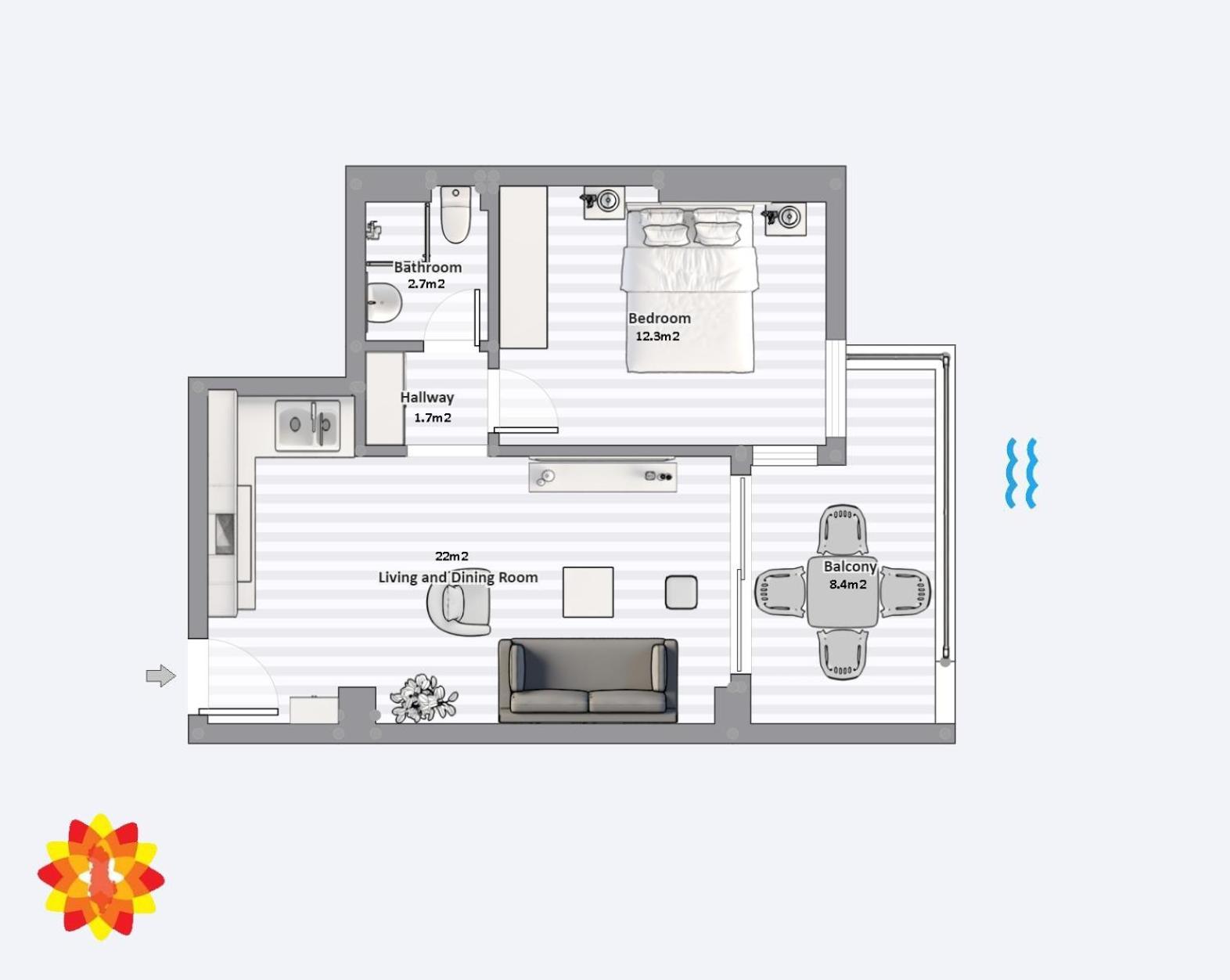 Morina Sea View Apartment Sarande Luaran gambar