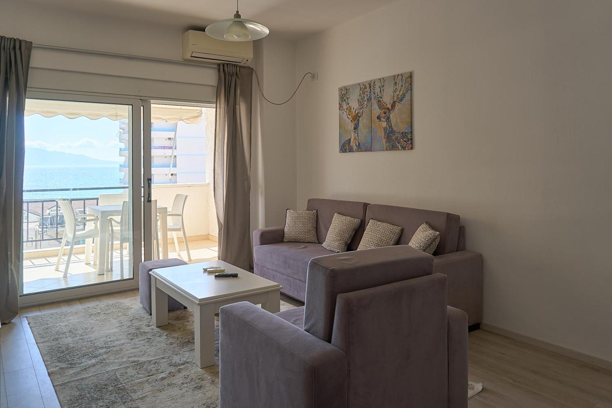 Morina Sea View Apartment Sarande Luaran gambar